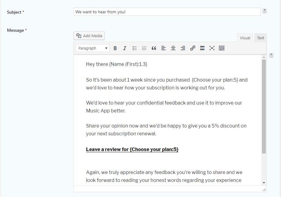 How To Ask For A Customer Review In Gravity Forms A Week After Their Purchase? 6 Customer Review Request