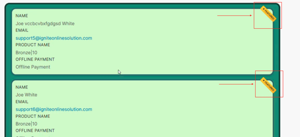 Display Form Entries – Complete Guide 17 Display Form Entries Featured Entries