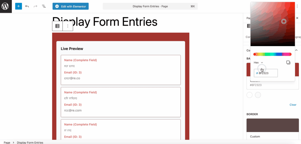 Display Form Entries – Complete Guide 12 Image 14