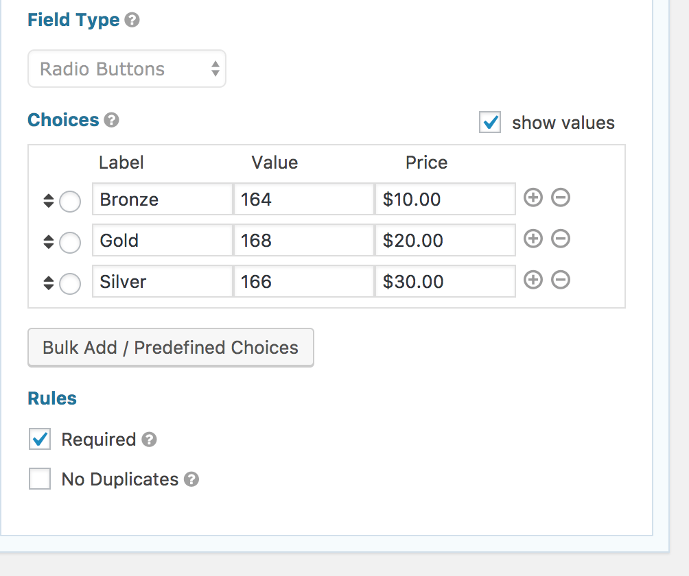 gp_added_levels Imported MemberPress Levels into Gravity Forms form