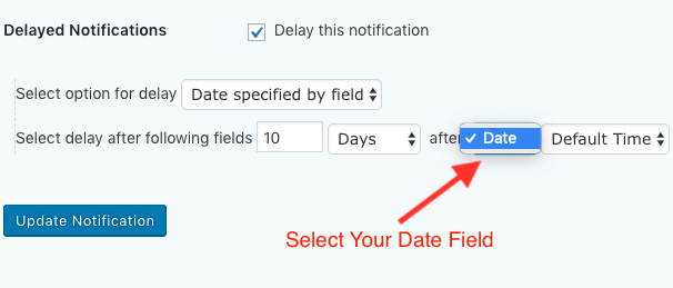 GFDN – User Chosen Date