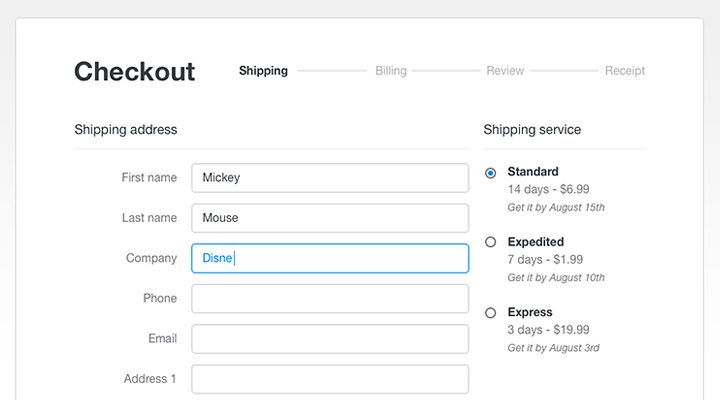 Gravity Forms Checkout