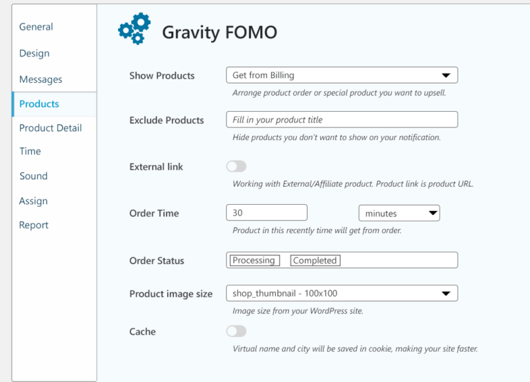 gravity fomo product info